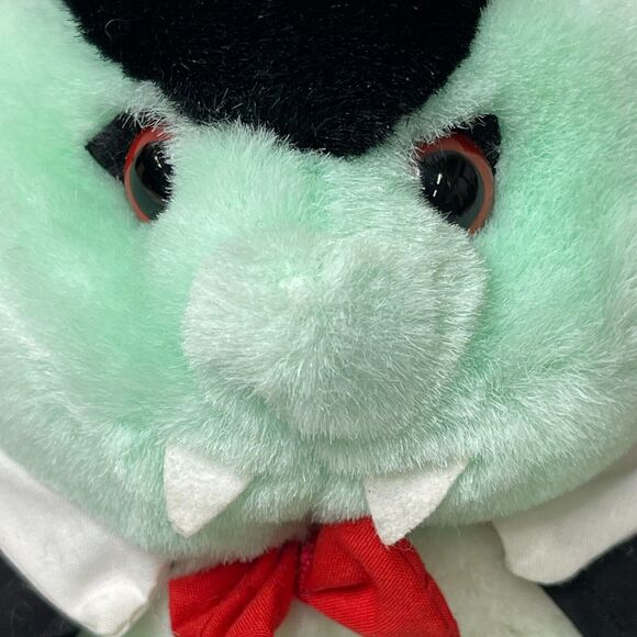 Puffkins Swibco Count Dracula Vampire Limited Edition Bean Plush Stuffed Toy NWT - Picture 2 of 11